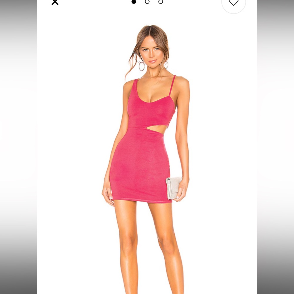 REVOLVE Hot Pink Dress